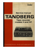 Tandberg 11-11P - Service Manual